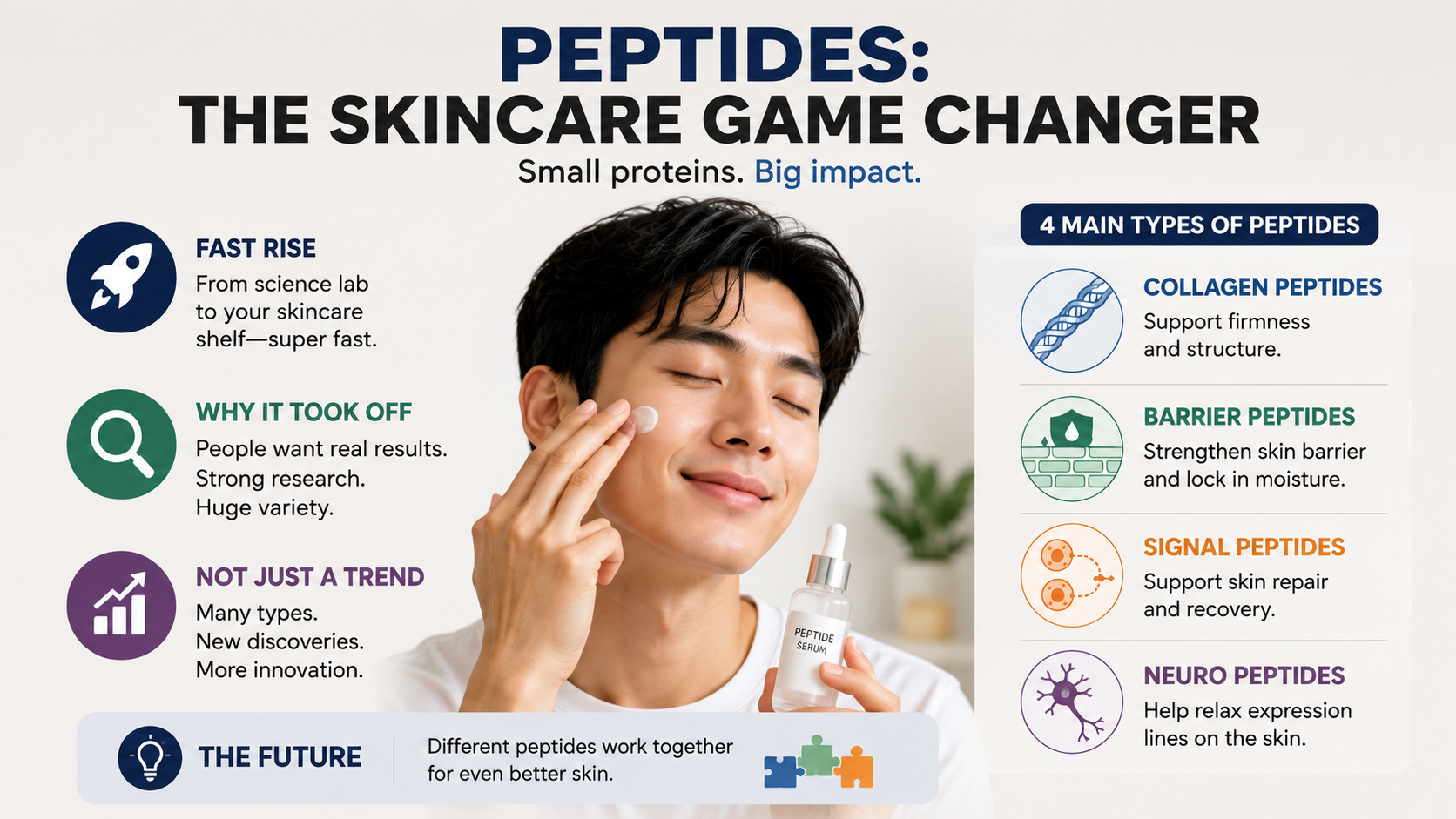 How Peptides Took Over the Skincare Industry