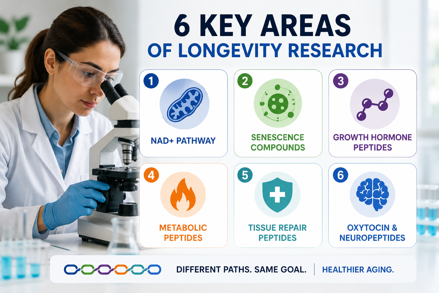 The Longevity Compounds Getting the Most Research Attention Right Now