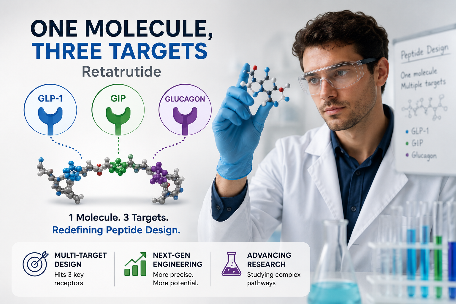 The Molecule With Three Jobs: How Retatrutide Rewrote the Rules